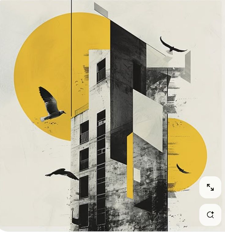Urban Geometry Art Print