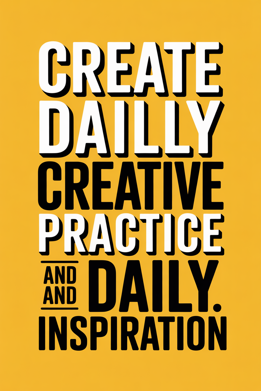 Inspirational Typography Poster