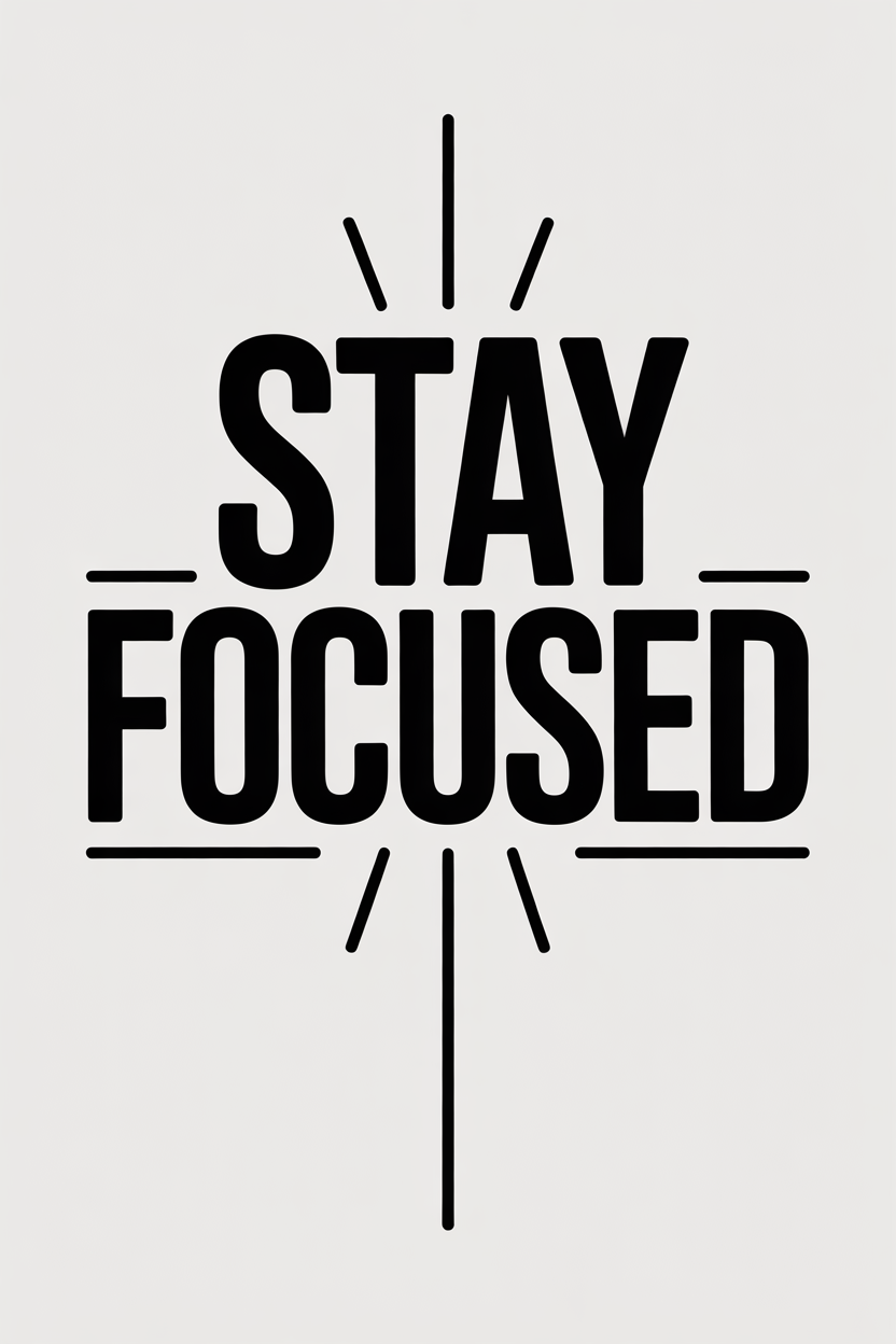 Motivational Typography Poster
